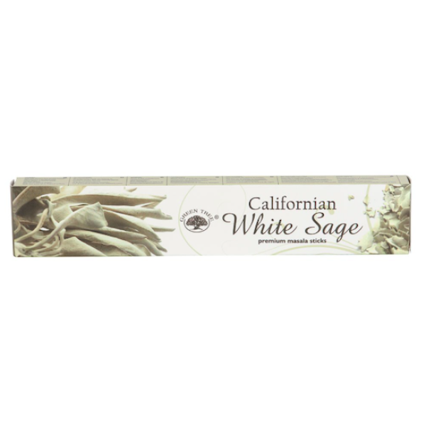 Incense Sticks Green Tree Californian White Sage